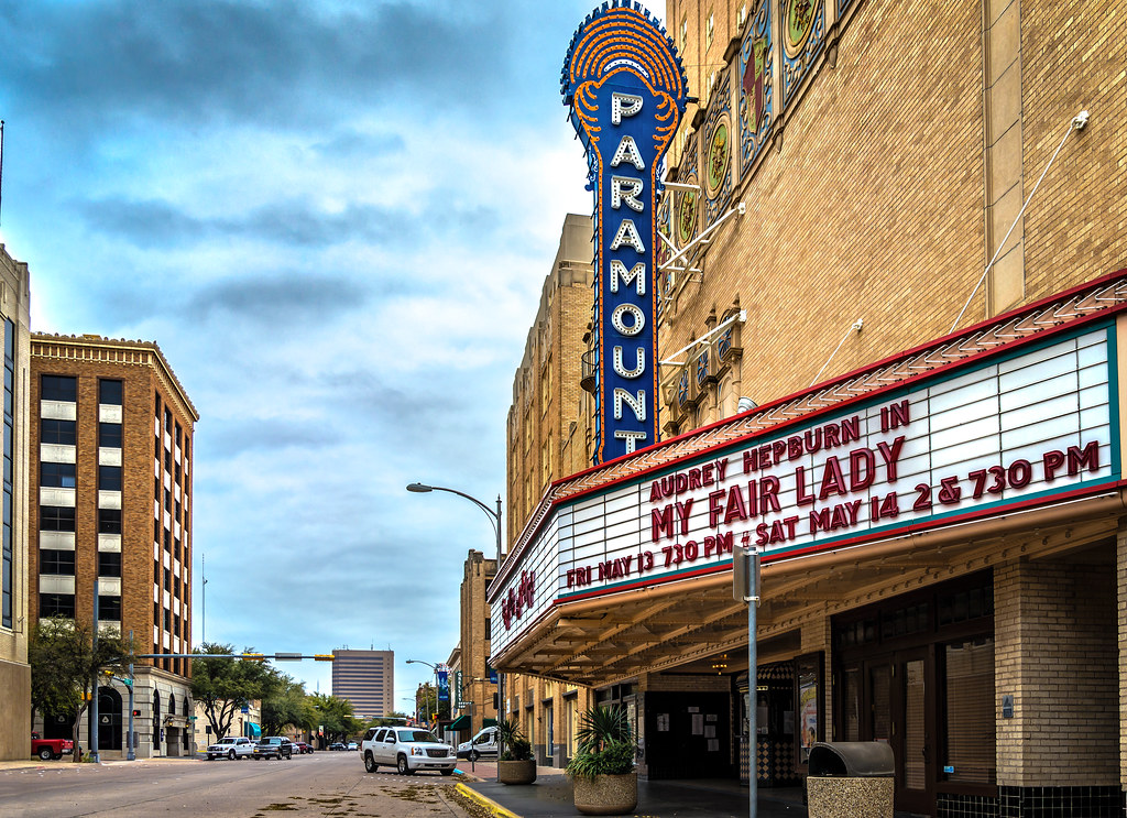 The Paramount marquee — Abilene