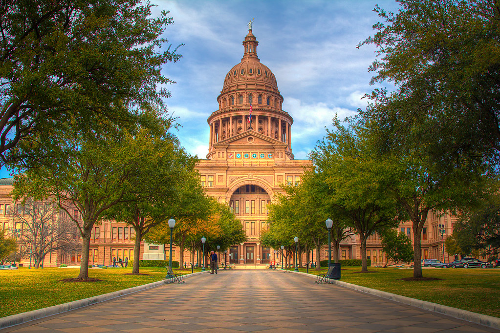 Congress Avenue and the Capitol — Austin