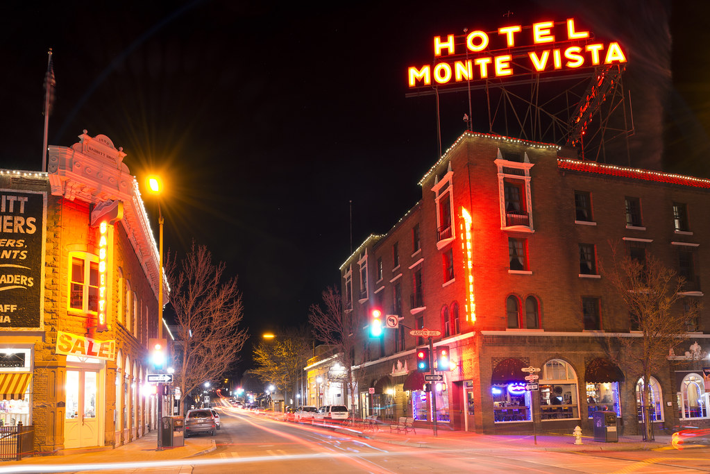 Hotel Monte Vista neon — Grand Canyon & Flagstaff