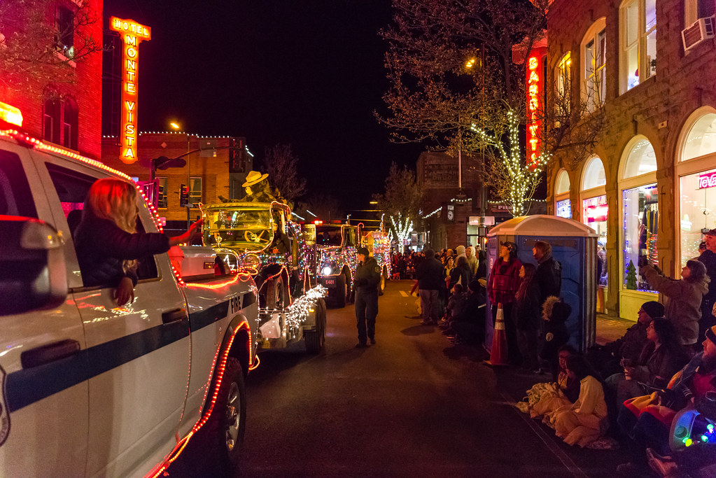 Downtown Flagstaff at night — Grand Canyon & Flagstaff
