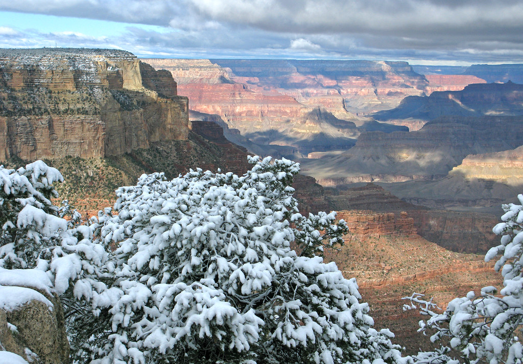 Snow on the South Rim — Grand Canyon & Flagstaff