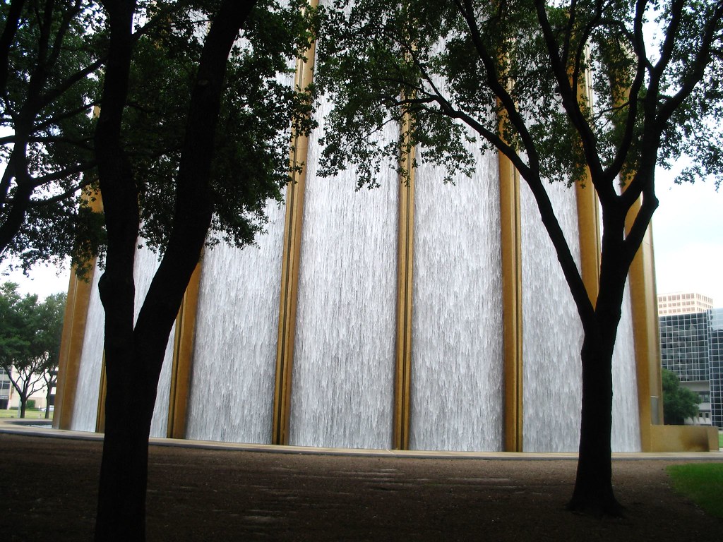 The Waterwall — Houston — ship the car, fly home