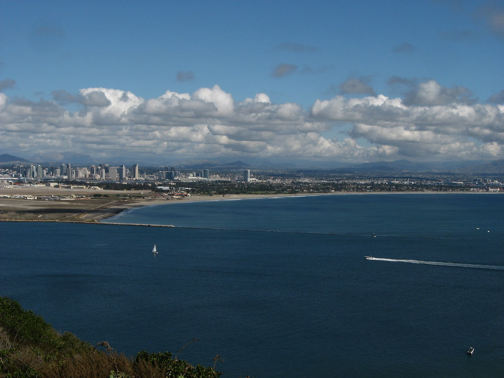 Downtown from Point Loma — San Diego
