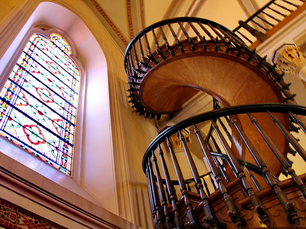The Loretto Chapel staircase — Santa Fe